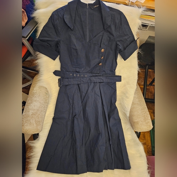 Eshakti Navy A line dress - Picture 2 of 2